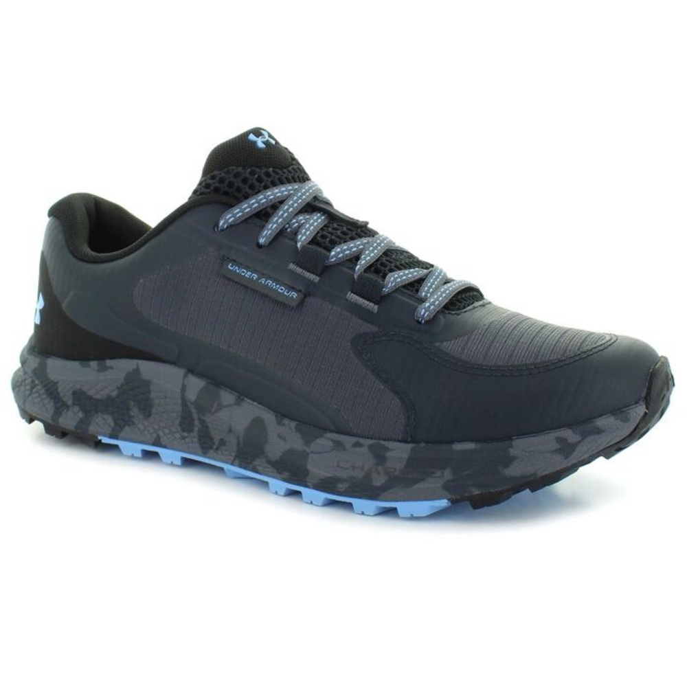 Under Armour Charget Bandit 3 Trial Running Black Womens Shoes size 9.5 wide